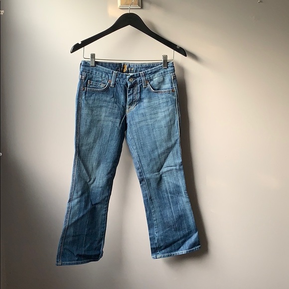 7 For All Mankind - Cropped “A” Pocket - Size 26 - Picture 2 of 8